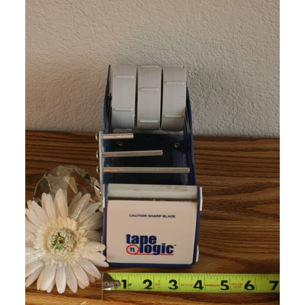 Tape Logic SL7366 3 Inch Multi Roll Tape Dispenser Tabletop Heavy Duty
